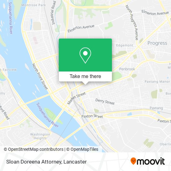 Mapa de Sloan Doreena Attorney