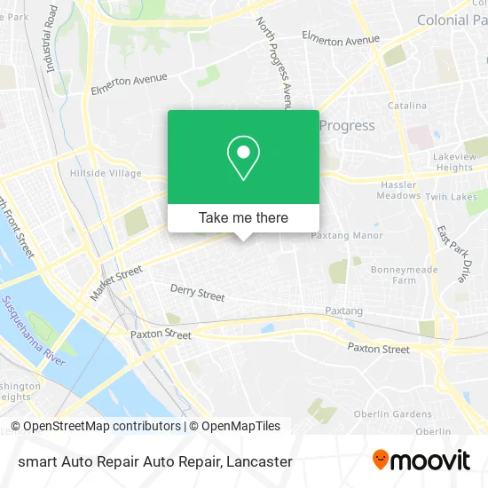 smart Auto Repair Auto Repair map