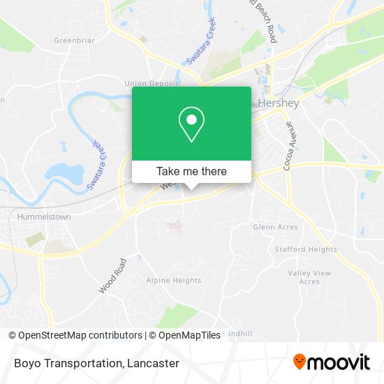Boyo Transportation map