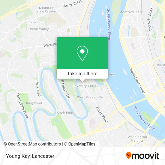 Young Kay map