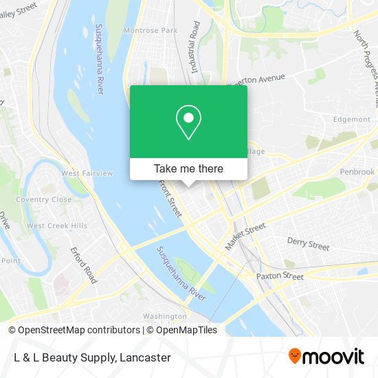 L & L Beauty Supply map