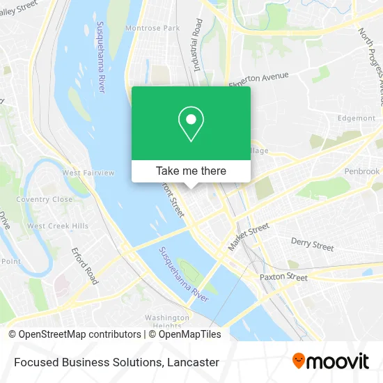 Focused Business Solutions map