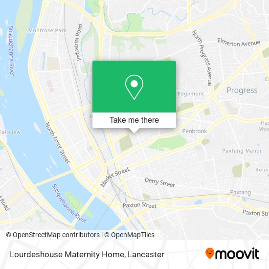 Mapa de Lourdeshouse Maternity Home