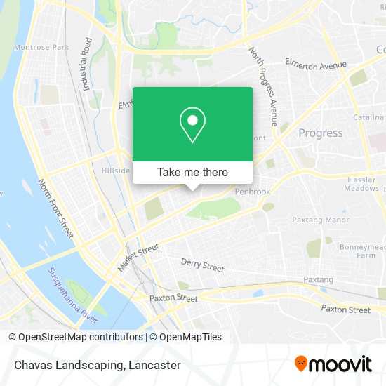 Chavas Landscaping map