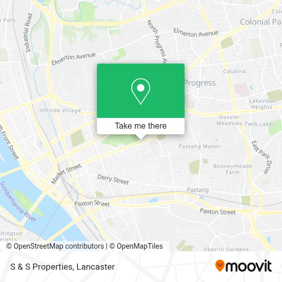 S & S Properties map