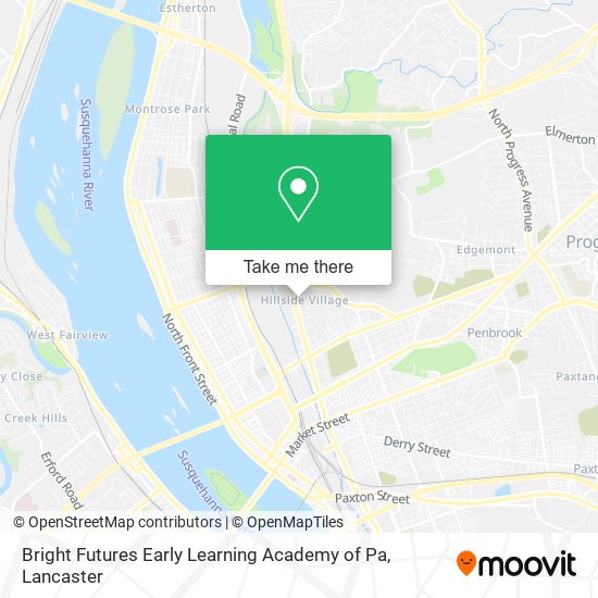 Bright Futures Early Learning Academy of Pa map