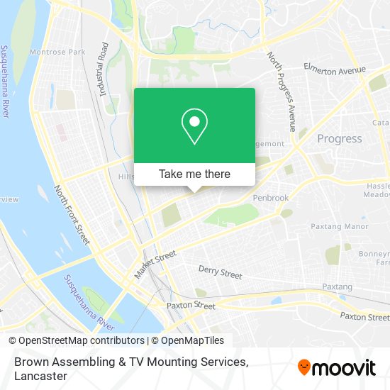 Brown Assembling & TV Mounting Services map