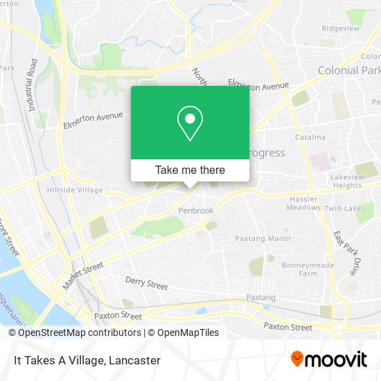 It Takes A Village map