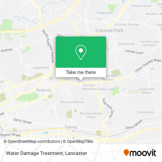 Mapa de Water Damage Treatment