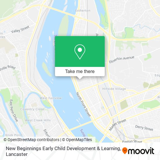New Beginnings Early Child Development & Learning map