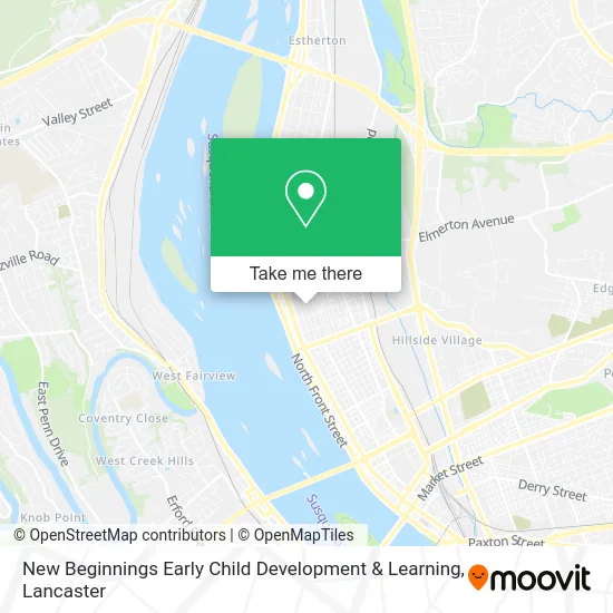 New Beginnings Early Child Development & Learning map