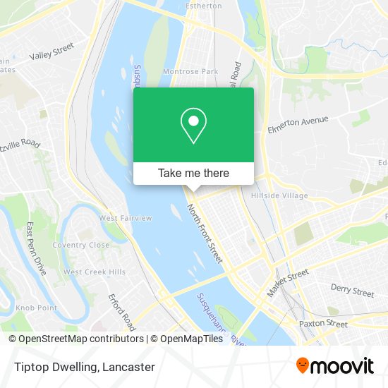 Mapa de Tiptop Dwelling