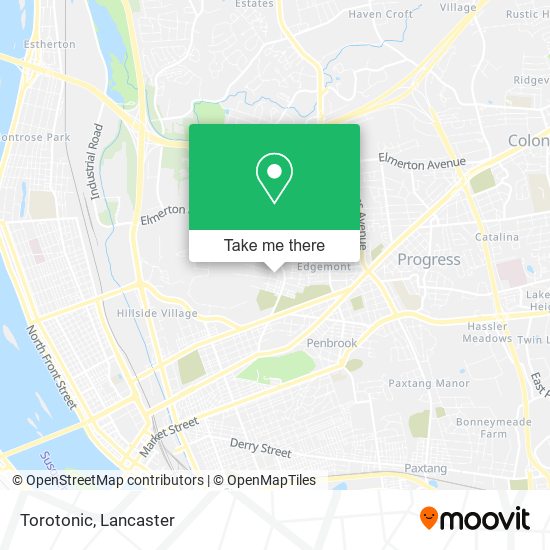 Mapa de Torotonic