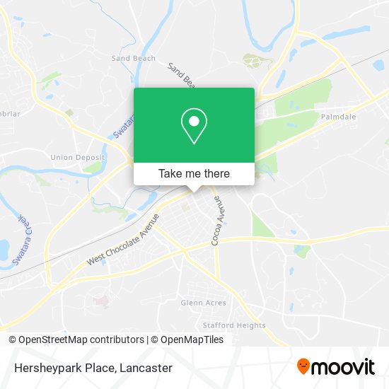 Hersheypark Place map