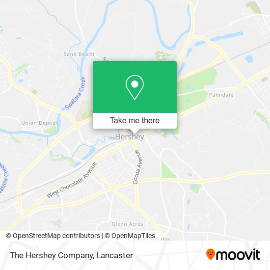 The Hershey Company map