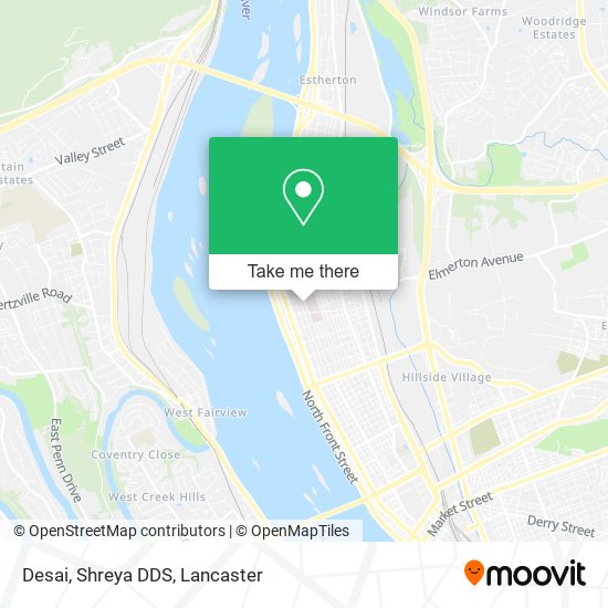 Mapa de Desai, Shreya DDS