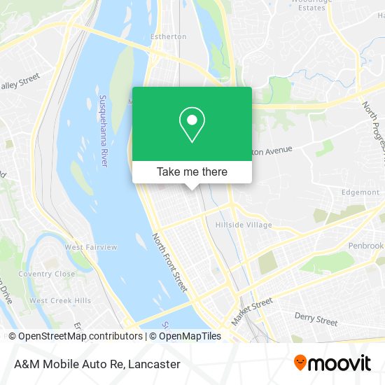 Mapa de A&M Mobile Auto Re