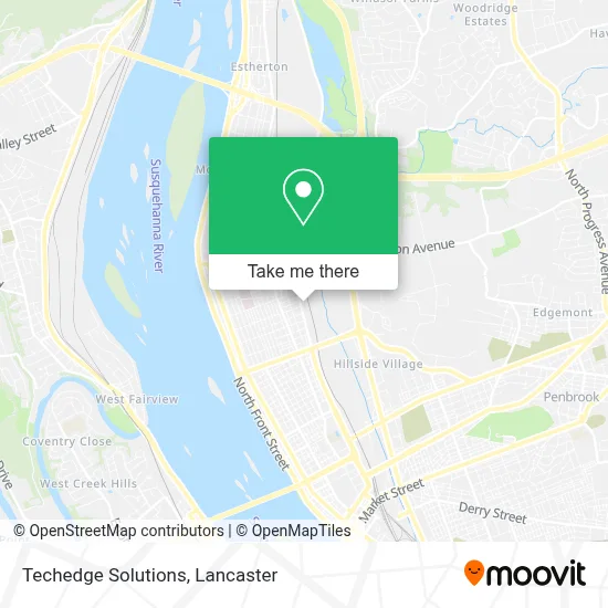 Techedge Solutions map