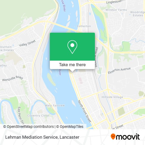 Lehman Mediation Service map