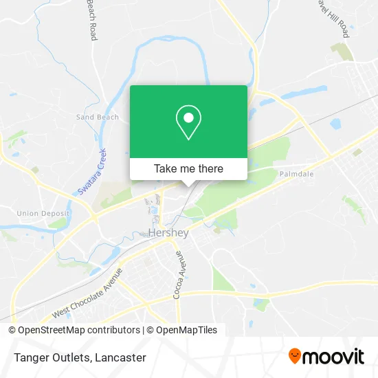 Tanger Outlets map