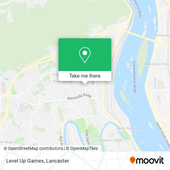 Mapa de Level Up Games