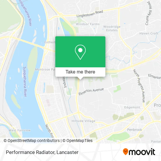 Mapa de Performance Radiator