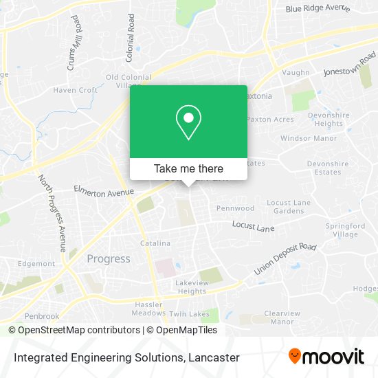 Integrated Engineering Solutions map