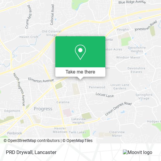 Mapa de PRD Drywall