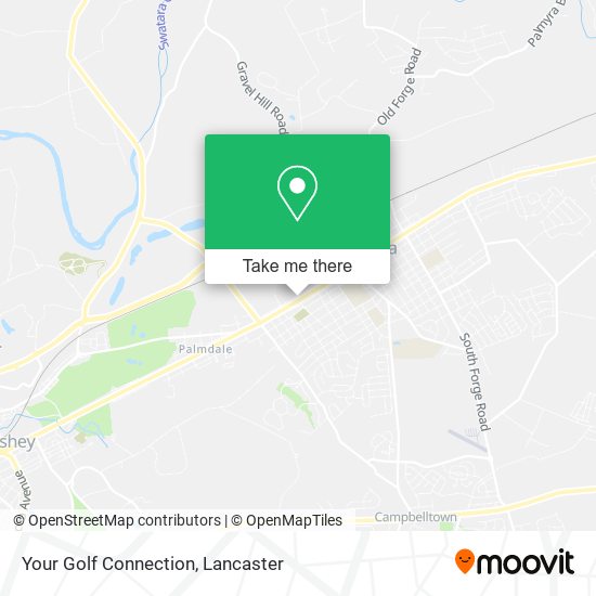 Your Golf Connection map