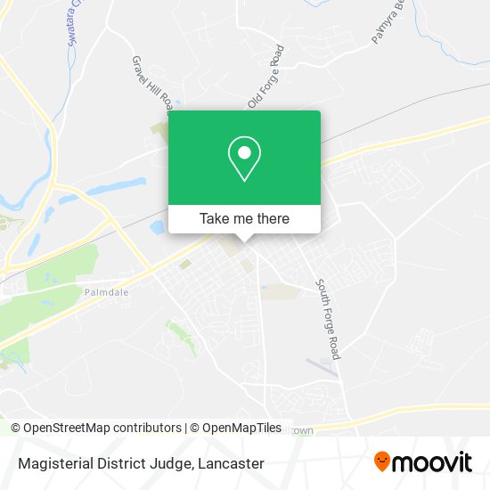 Magisterial District Judge map