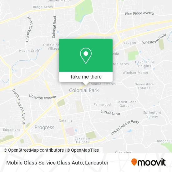 Mobile Glass Service Glass Auto map