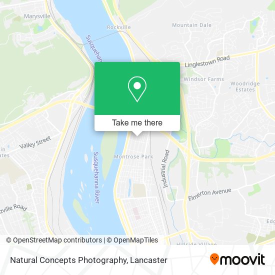 Natural Concepts Photography map