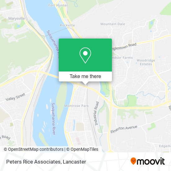 Peters Rice Associates map