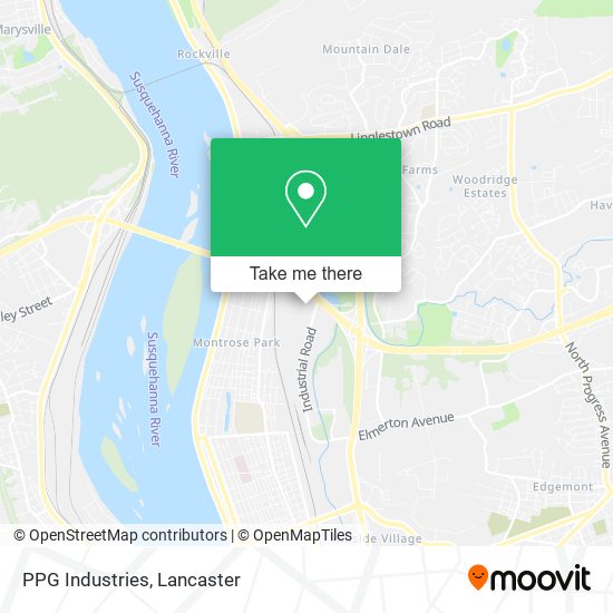 Mapa de PPG Industries