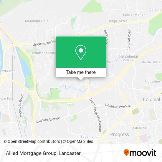 Allied Mortgage Group map