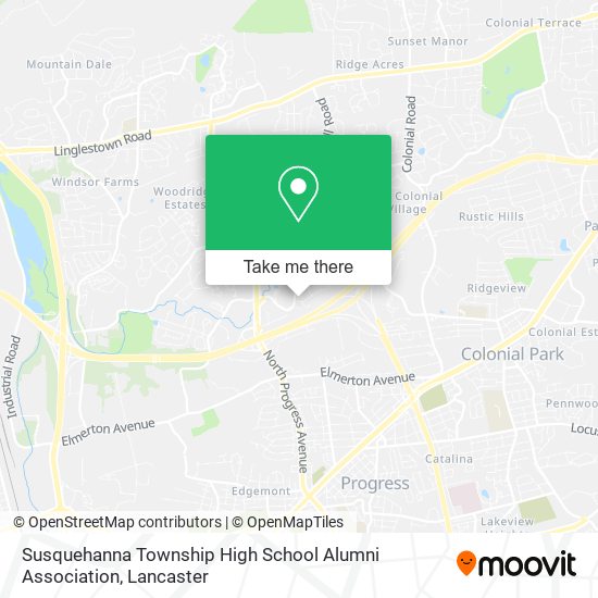 Mapa de Susquehanna Township High School Alumni Association