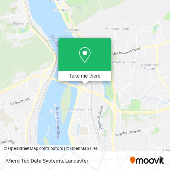 Mapa de Micro Tec Data Systems