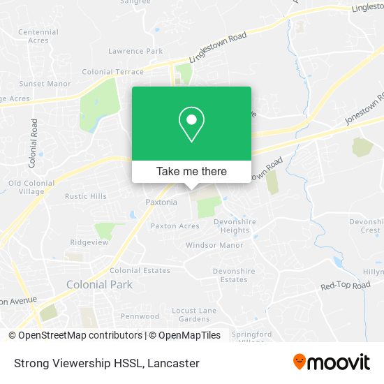 Strong Viewership HSSL map