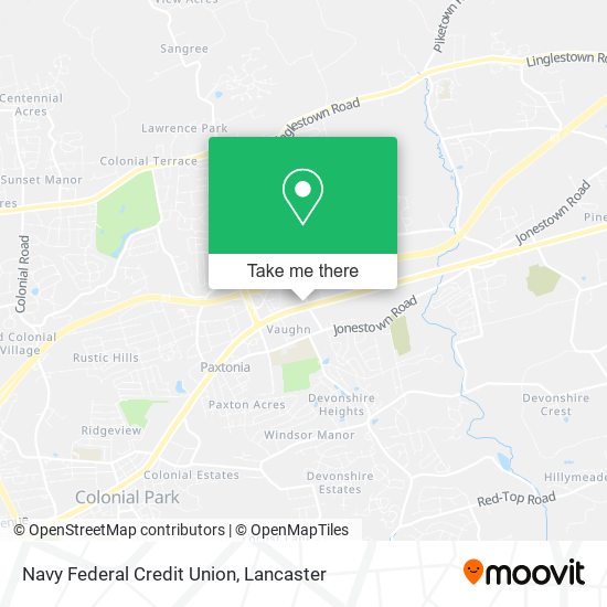 Navy Federal Credit Union map