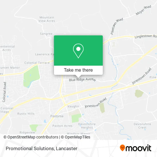 Promotional Solutions map