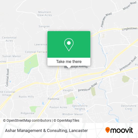 Mapa de Ashar Management & Consulting