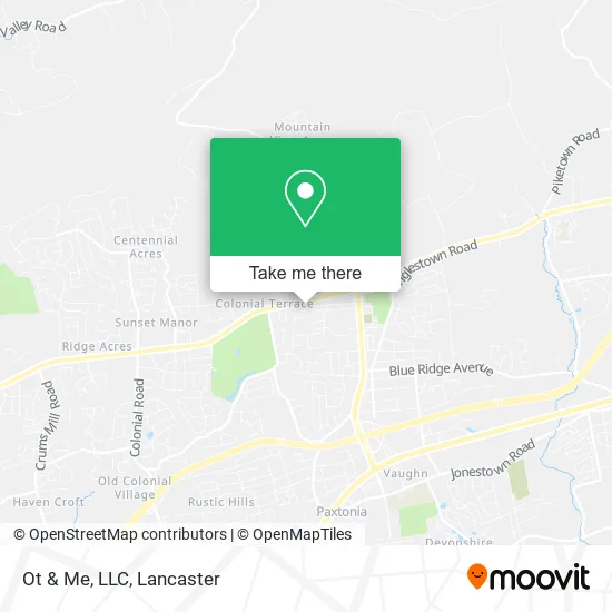 Ot & Me, LLC map