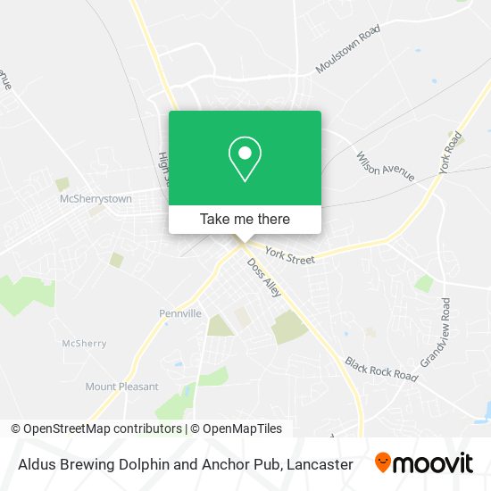 Aldus Brewing Dolphin and Anchor Pub map