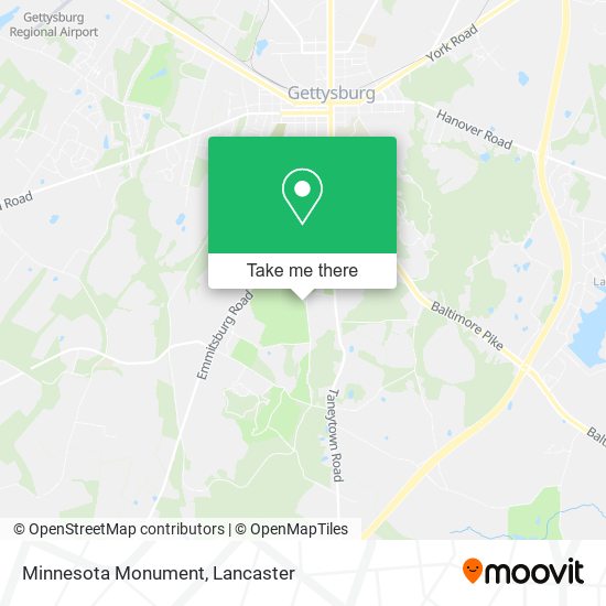 Minnesota Monument map