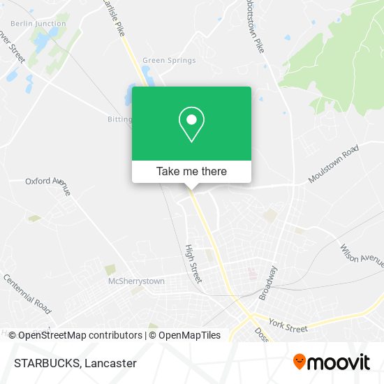 STARBUCKS map