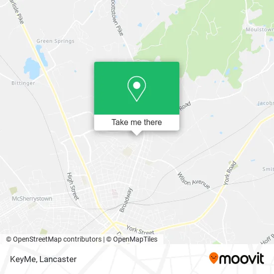 KeyMe map