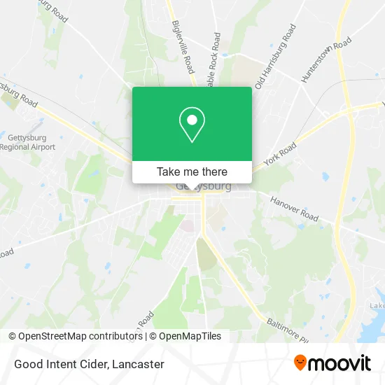 Good Intent Cider map