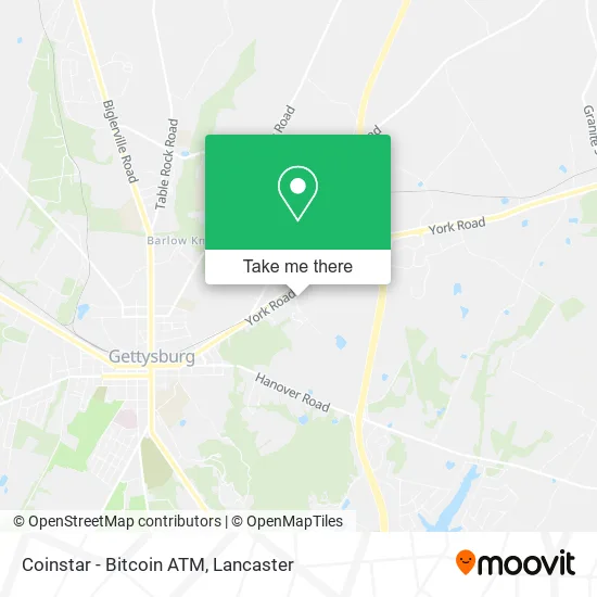 Coinstar - Bitcoin ATM map