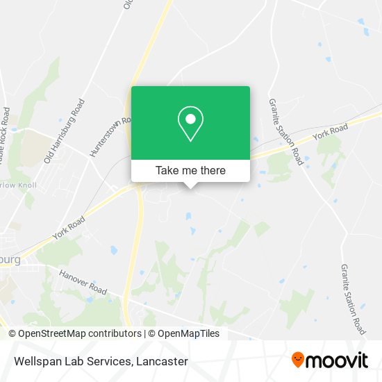 Wellspan Lab Services map
