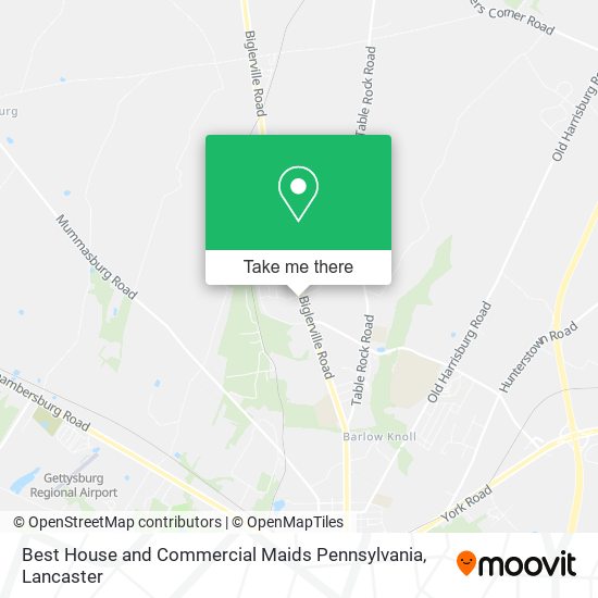 Best House and Commercial Maids Pennsylvania map